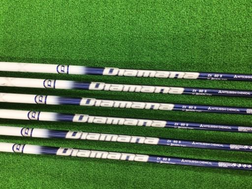 中古】 ダンロップ SRIXON ZX4 6S アイアンセット IR Diamana ZX