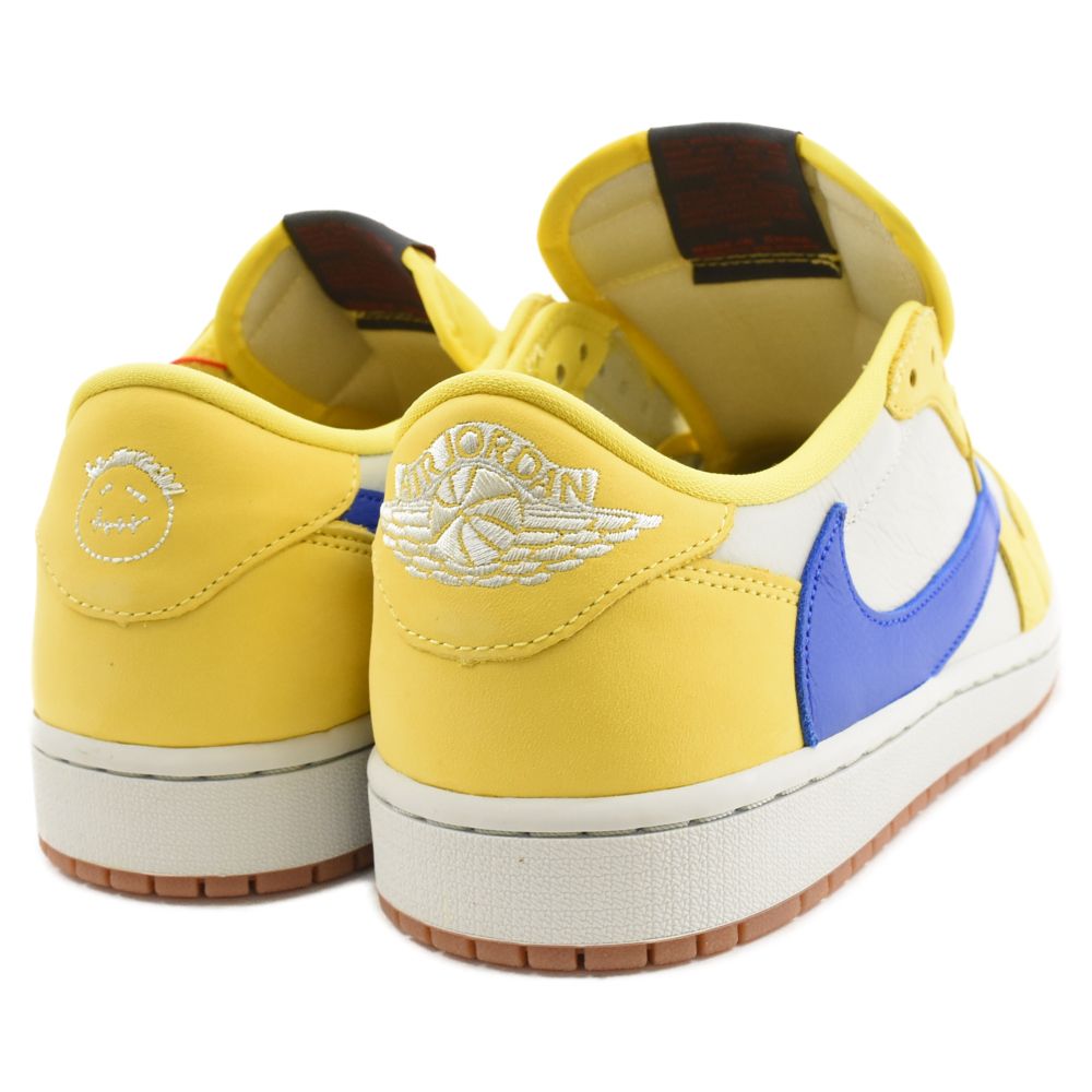 NIKE (ナイキ) ×Travis Scott WMNS Air Jordan 1 Retro Low OG Canary トラヴィス スコット  ウィメンズ エアジョーダン1 レトロ ロー OG カナリー DZ4137-700 US11.5/28.5cm - メルカリ