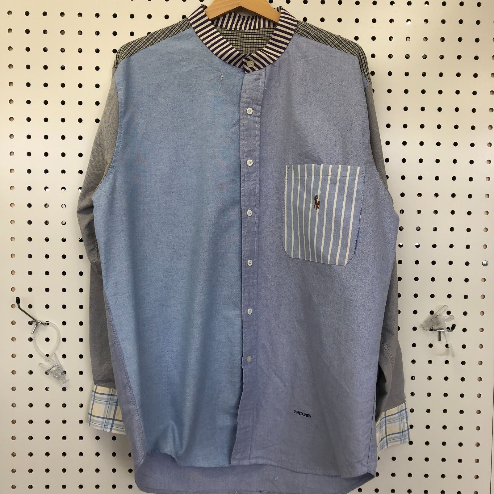 大人気】ラルフローレン 刺繍ロゴ マルチカラーポニー ボタン