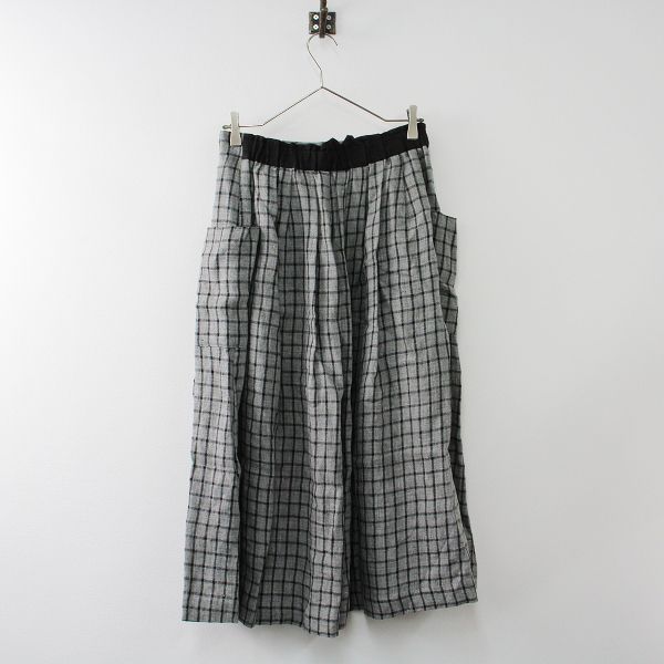 美品 2020AW MAGALI マガリ SK38BB オルドネチェックリネン 美品 2020AW MAGALI マガリ SK38BB オルドネチェックリネン