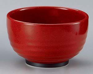 和食器 ネ335-488 赤柚子4.2多用丼 ショップ 赤柚子4.2多用丼