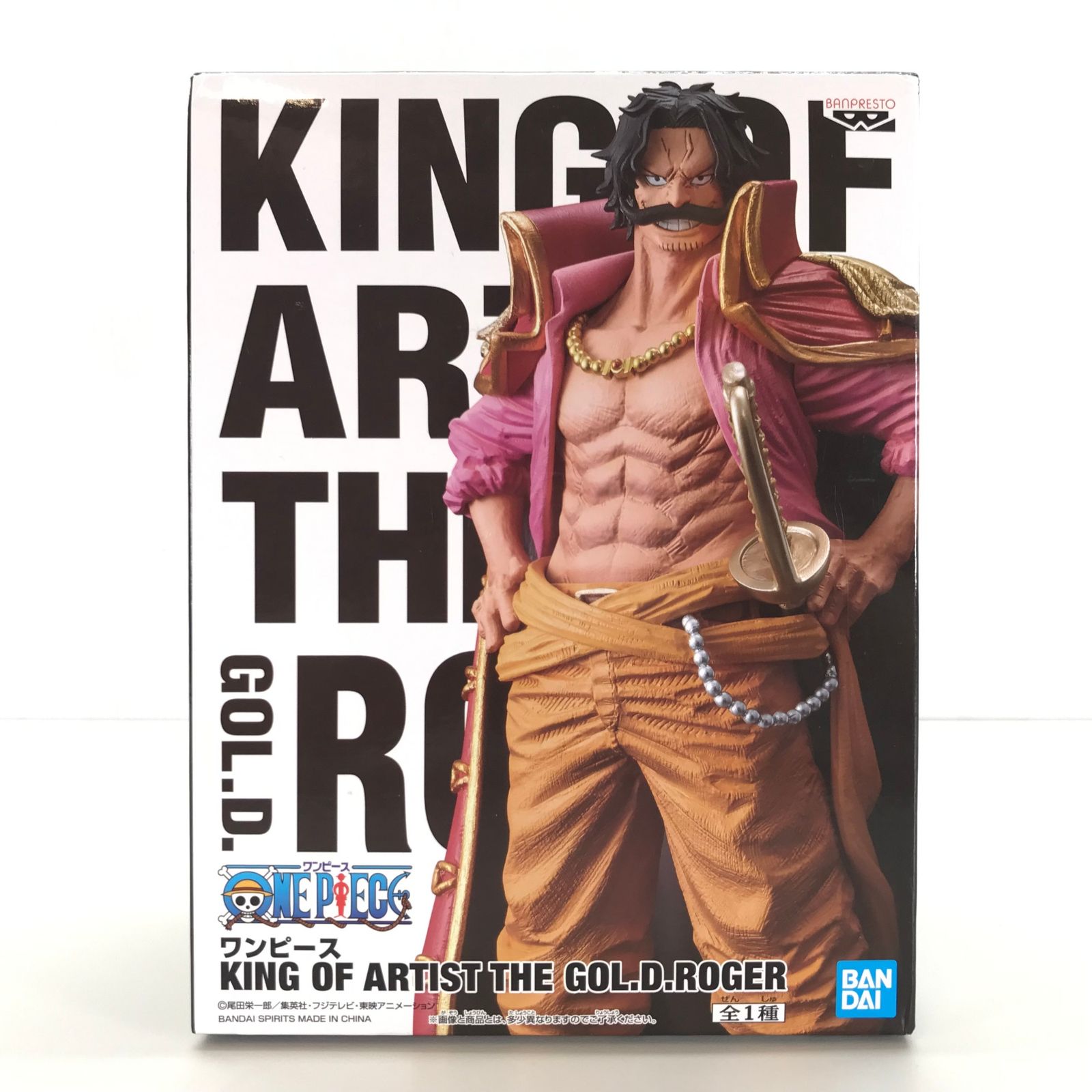 BANPRESTO フィギュア ゴール・D・ロジャー ワンピース KING OF ARTIST 