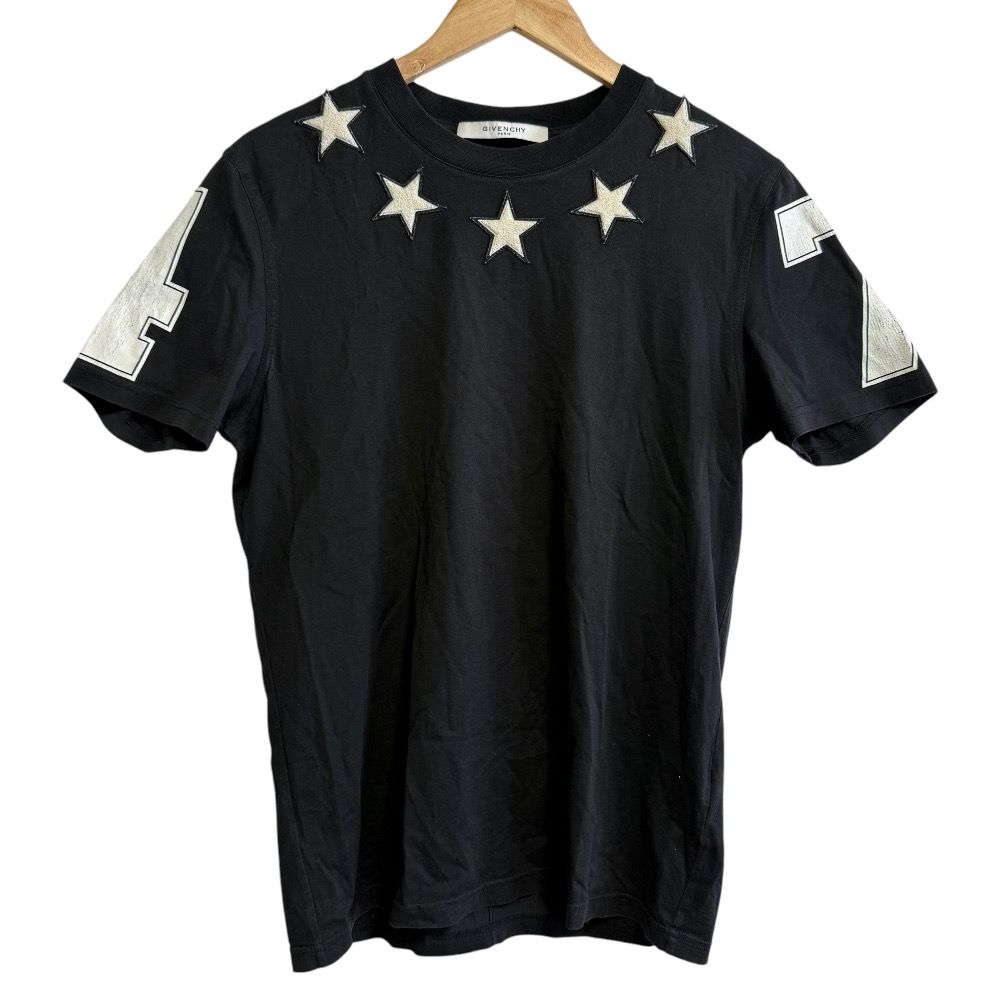 GIVENCHY ジバンシィ スターパッチ ナンバープリント 半袖 クルー 