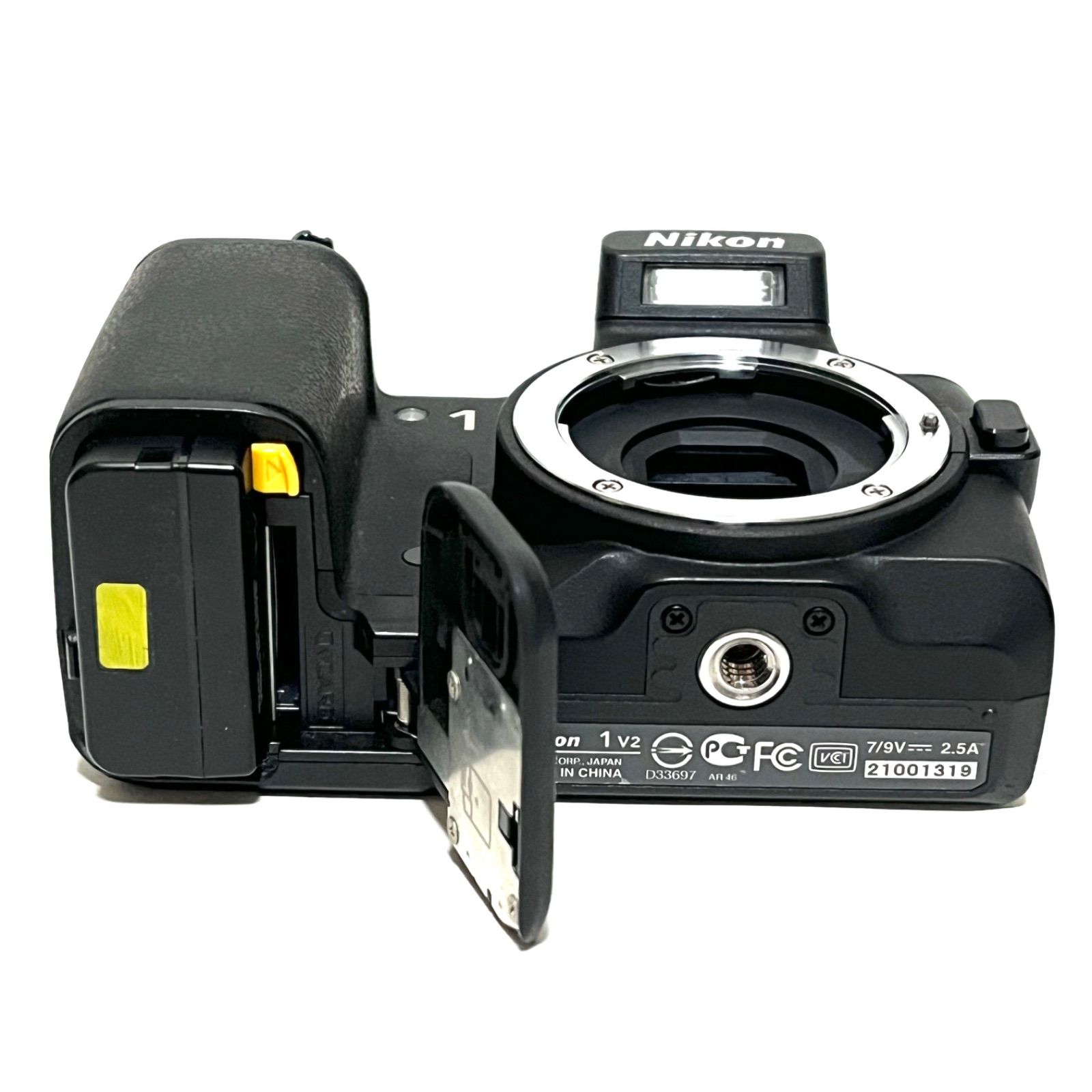 ☆極上品☆ トップ Nikon 1 V2 ボディー ブラック ミラーレス一眼