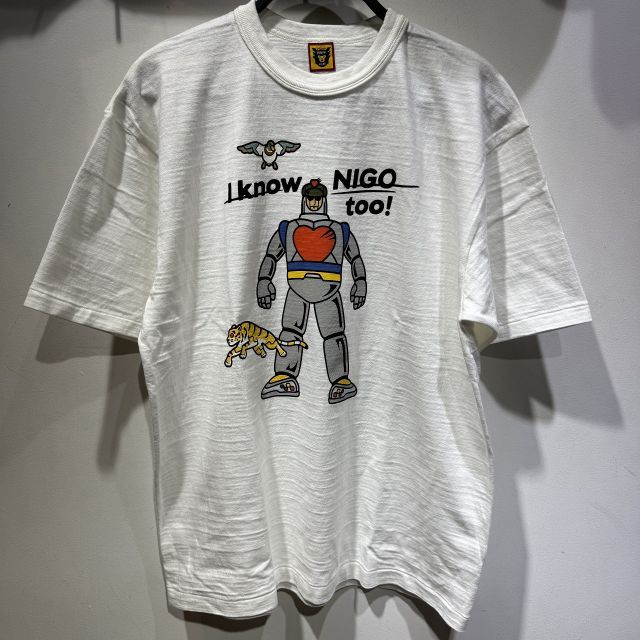 HUMAN MADE 24aw I KNOW NIGO TOO GRAPHIC T-SHIRT SIZE-XL
