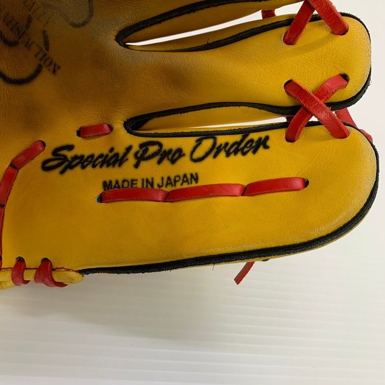 中古品 ハタケヤマ HATAKEYAMA 軟式 内野手用オーダーグロー ブ