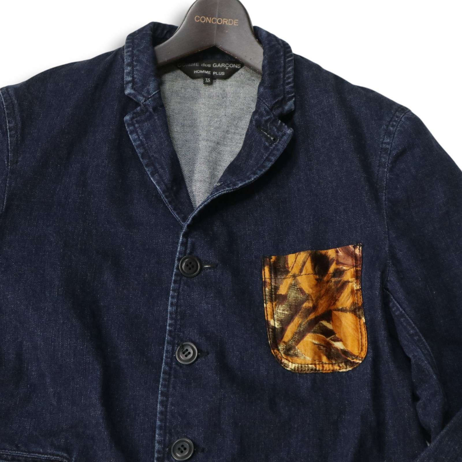 コムデギャルソン　オム　サルエルデニム　size S AD2011 COMME des GARCONS コムデギャルソンオム タックサルエルデニム