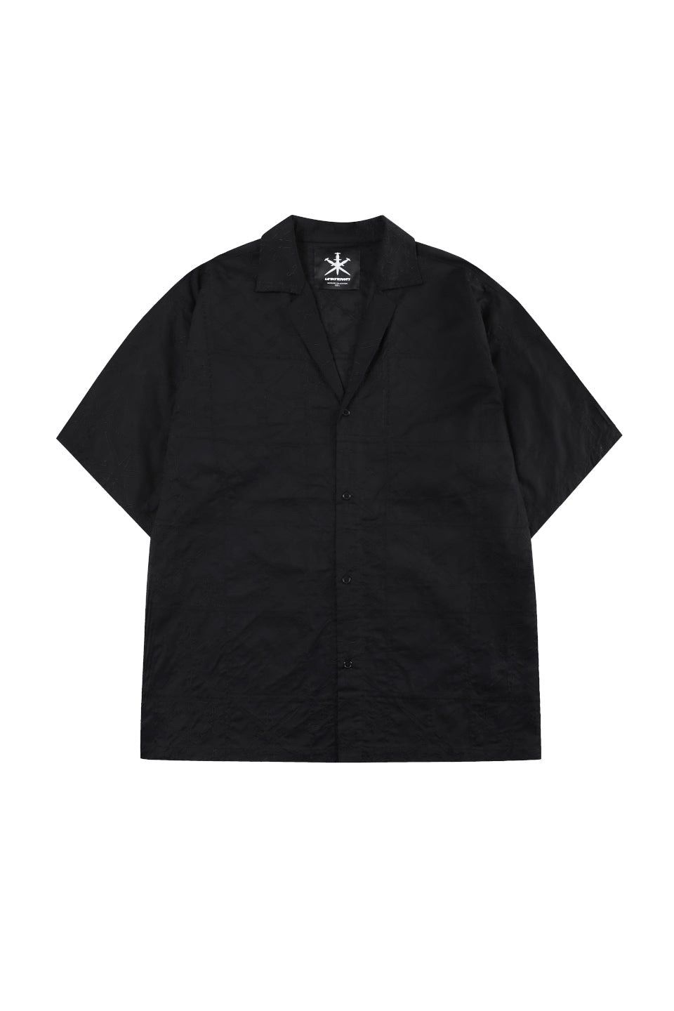 24SS最新作 Unknown - Dagger Monogram EMB Shirt アンノウンロンドン