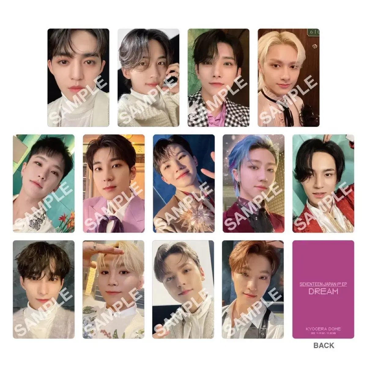 SEVENTEEN会場限定トレカ THE8 SEVENTEEN THE8 ALWAYS YOURS 福岡 会場