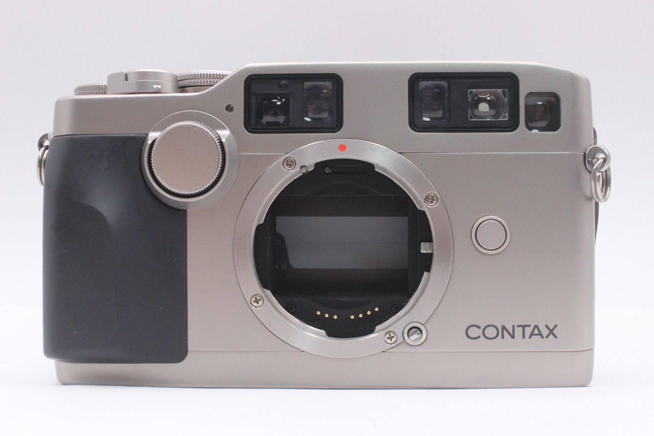 コンタックス CONTAX G 2 シルバー キャップ 付き 6132 RO 2874