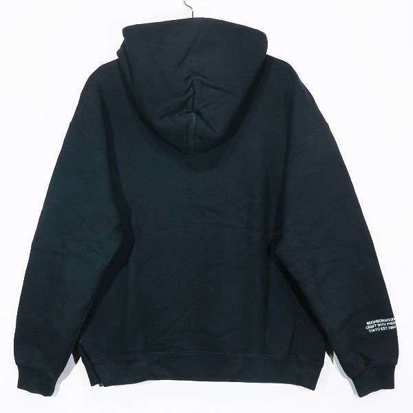 NEIGHBORHOOD ネイバーフッド 23AW PLAIN SWEATPARKA LS 232FPNH-CSM02 プレイン スウェットパーカ  ロングスリーブ ブラック フーディー ブ トップス サイズM - メルカリ