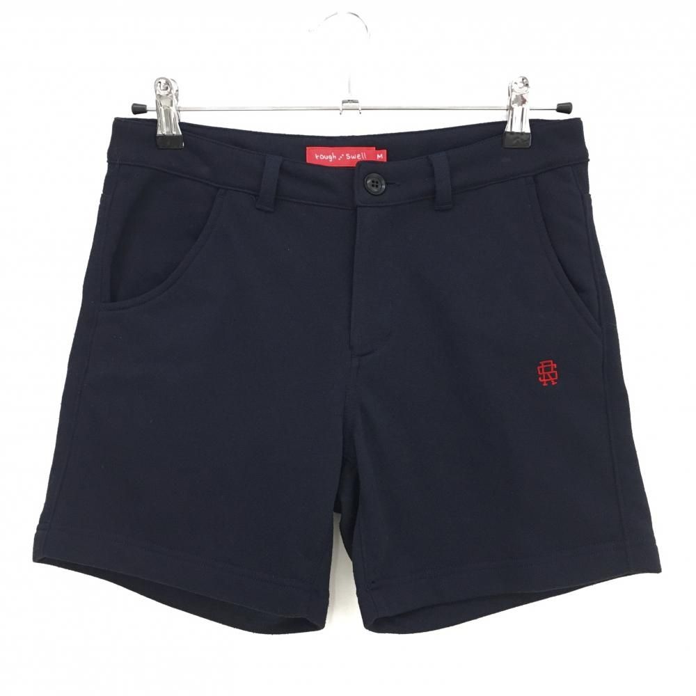 ラフ＆スウェル　ゴルフ　ハーフパンツ　ネイビー　　Mサイズ 美品 ラフ＆スウェルゴルフハーフパンツネイビーMサイズ美品