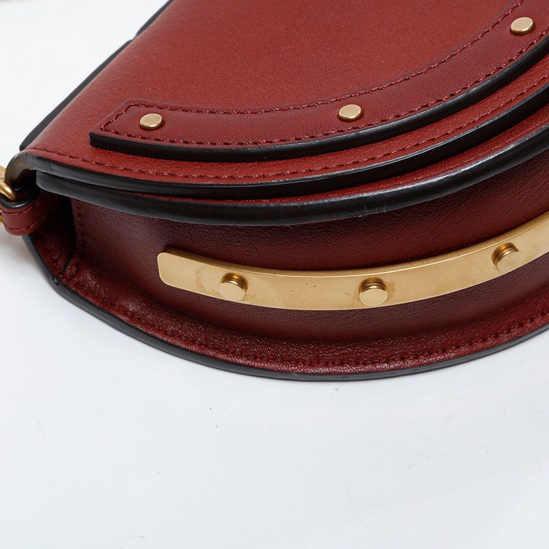 Chloe クロエ ショルダーバッグ レザー ナイル ミノディエール