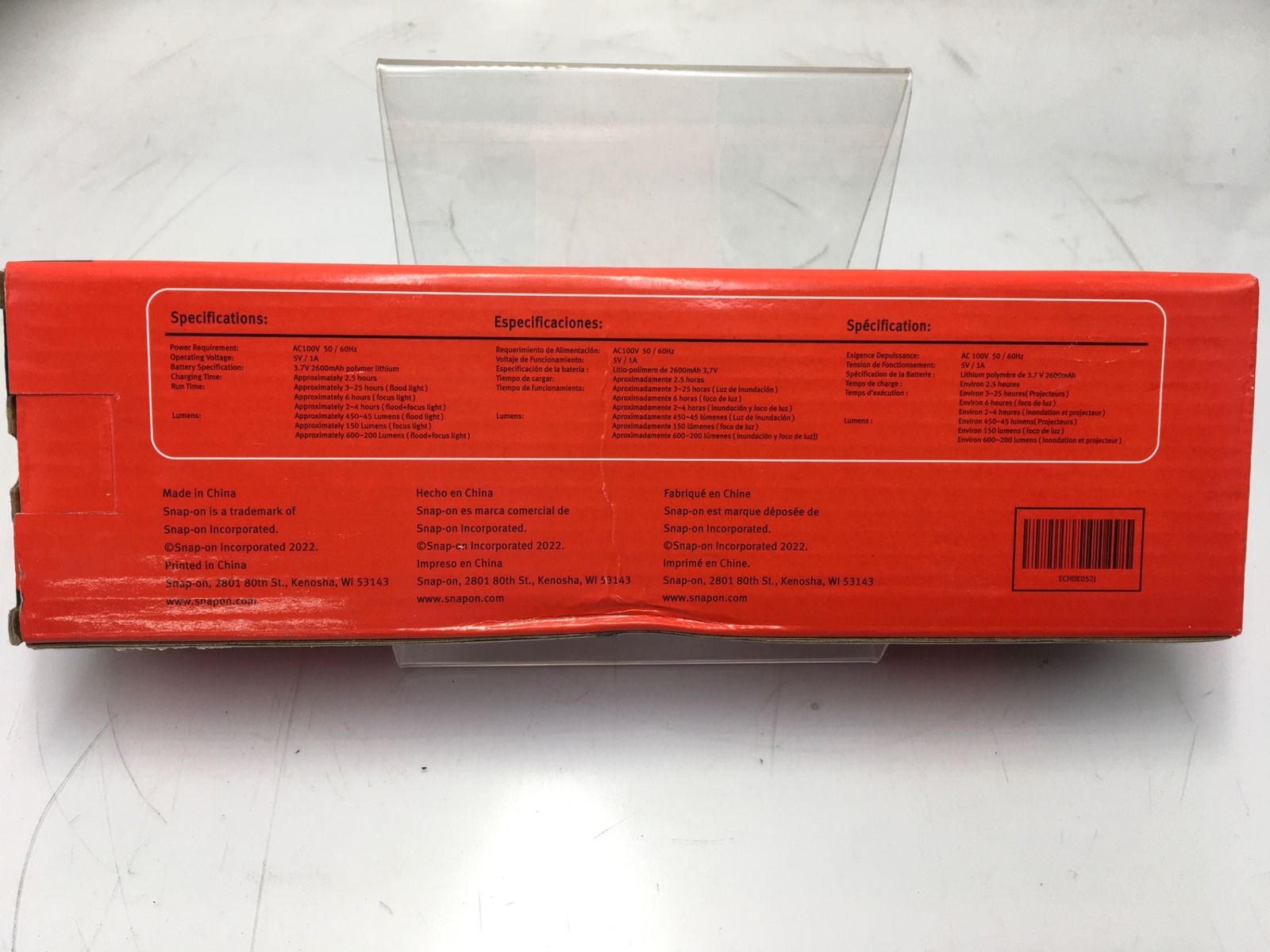 Snap-on スナップオン スリムヘッドライト ECHDE052J ITJRGOI9I4T8 エコツール知立店 M02 FFCRYSTALESIA_COM