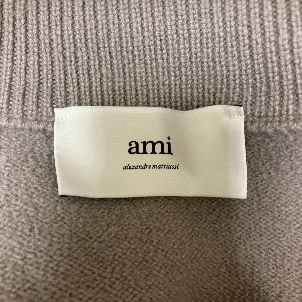 未使用 25SS ami PARIS アミパリス ハートロゴ オーバーサイズ ニット