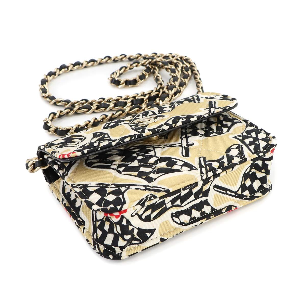 未使用 展示品 シャネル CHANEL ミニミニ マトラッセ チェーン