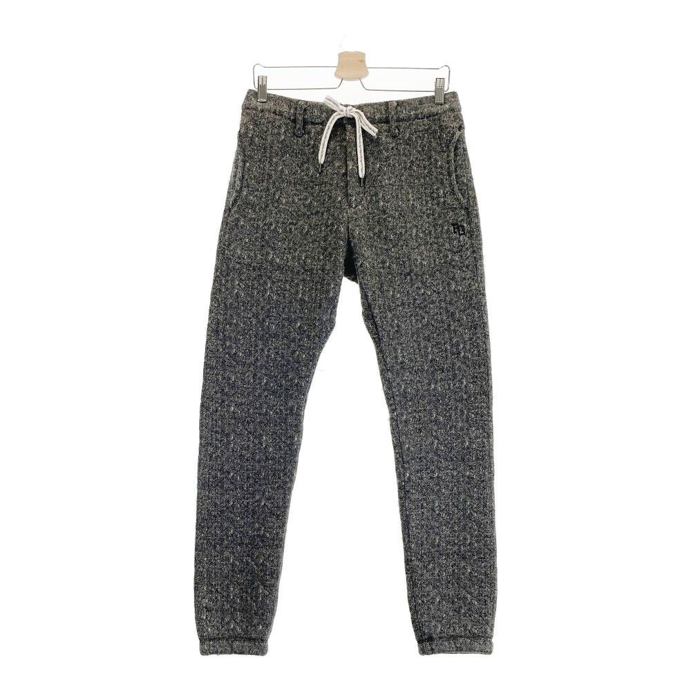 サイズ：4 PEARLY GATES パーリーゲイツ 裏地付 ニットパンツ グレー系