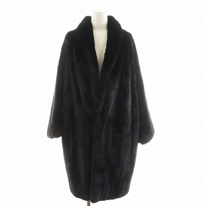 美品　nakamura毛皮店　SAGA MINK ファーコート ナカムラファー nakamura fur サガミンク SAGA MINK 毛皮コート ファー