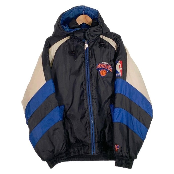 90's PRO PLAYER NBA NY KNICKS ニックス ナイロン ジップアップ