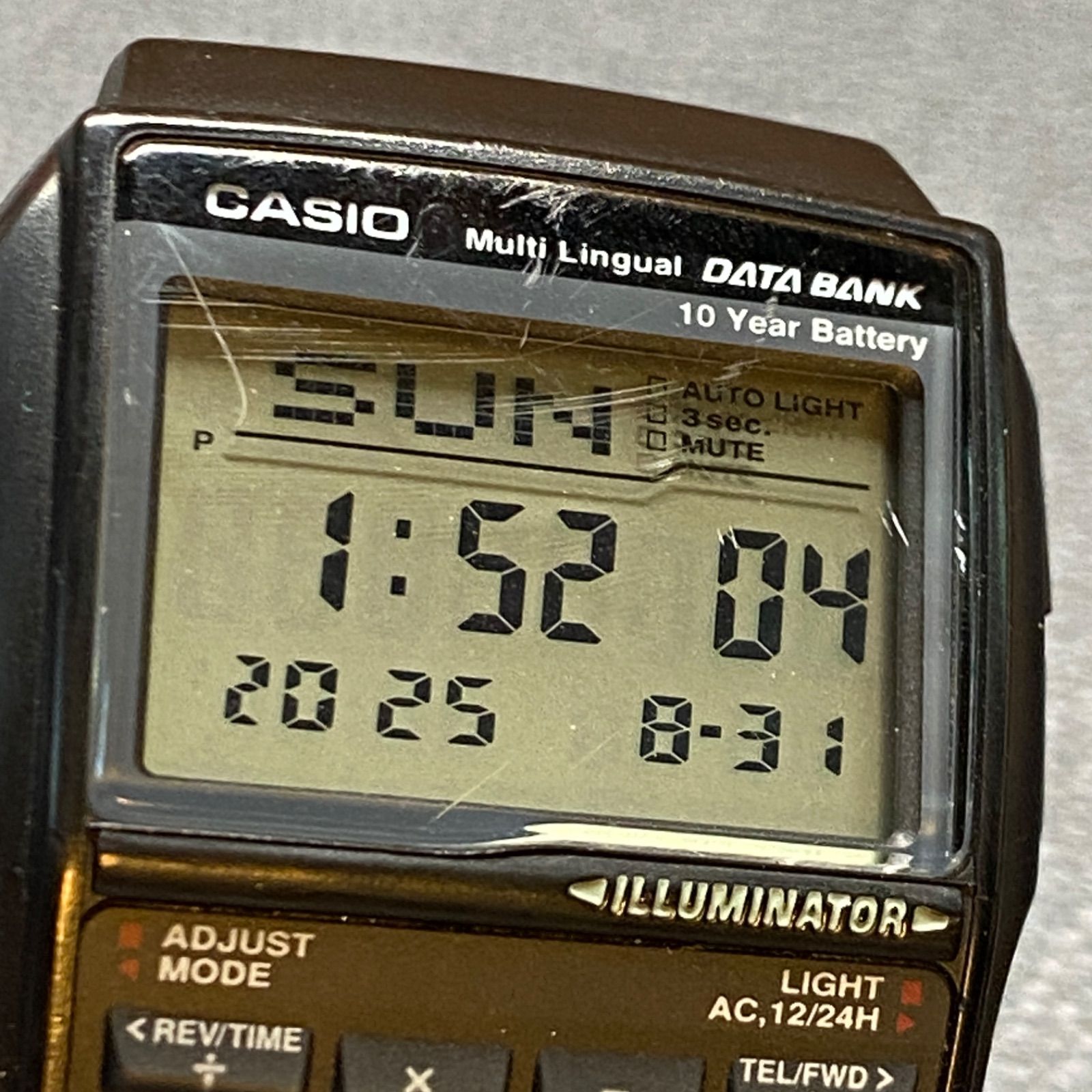 カシオ CASIO DBC-32 データバンク デジタル DATA BANK 計算機 メンズ