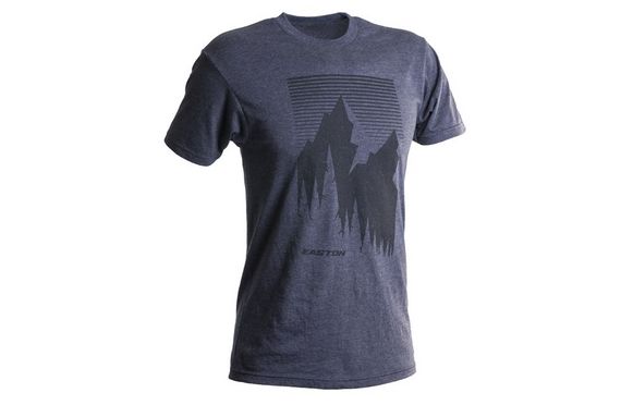 【新品・2営業日で発送】EASTON Tシャツ-Mountain Black Sサイズ