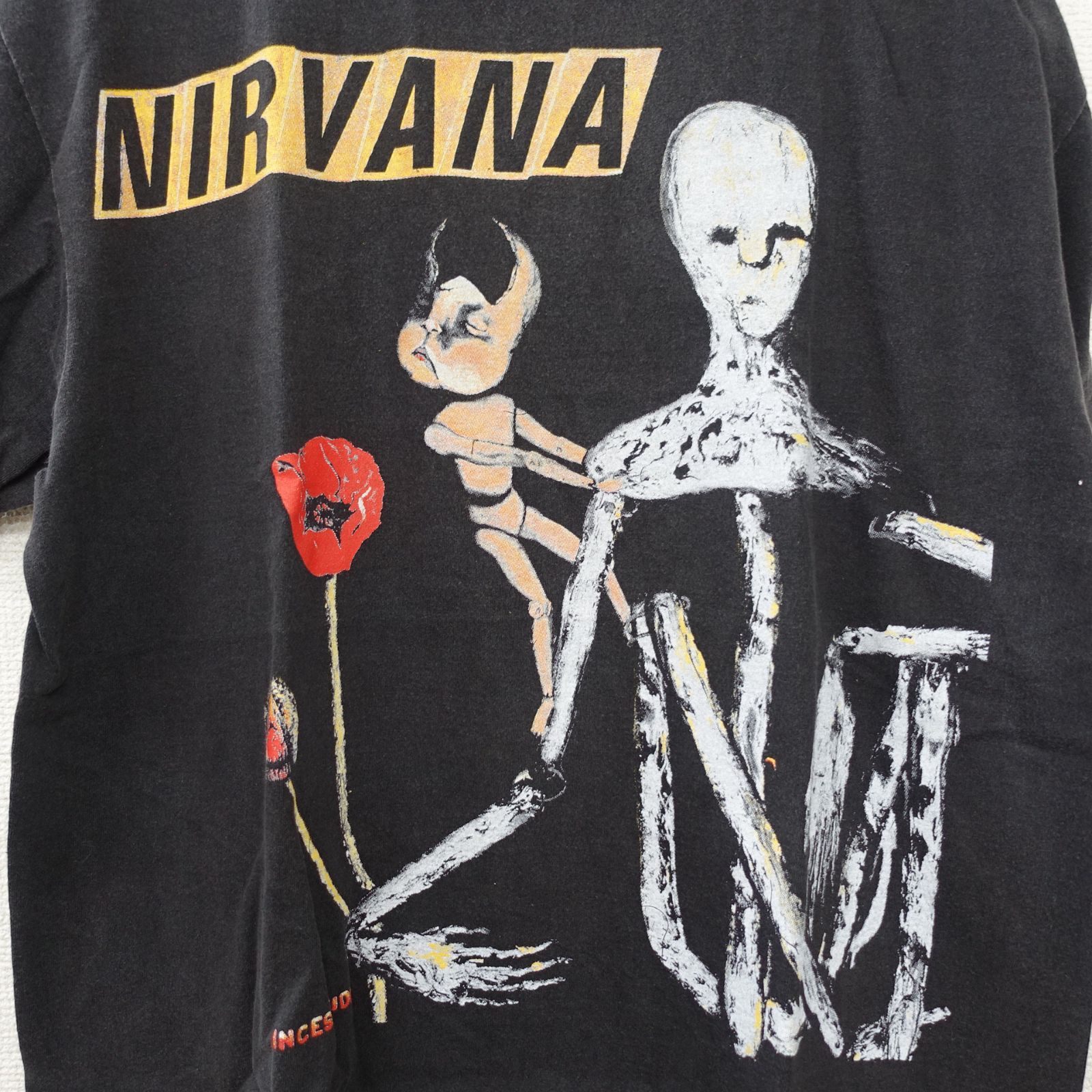 NIRVANA Tシャツ シングルステッチ sizel USA製 Giant - 新品・未使用