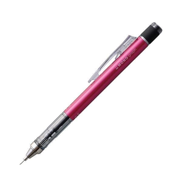 (まとめ) トンボ鉛筆 シャープペンシル モノグラフ0.5mm （軸色 ピンク） DPA-132F 1本 〔×30セット〕