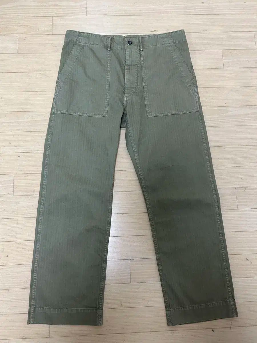 rrl ヘリンボーン ファティーグ パンツ
