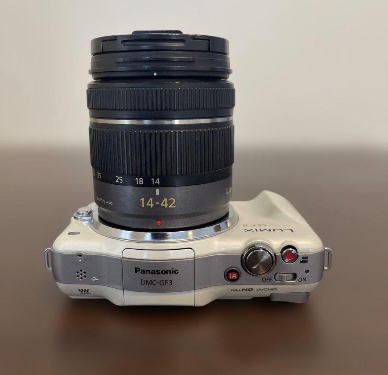 4974 Panasonic LUMIX GF3 ホワイト デジカメ - メルカリ