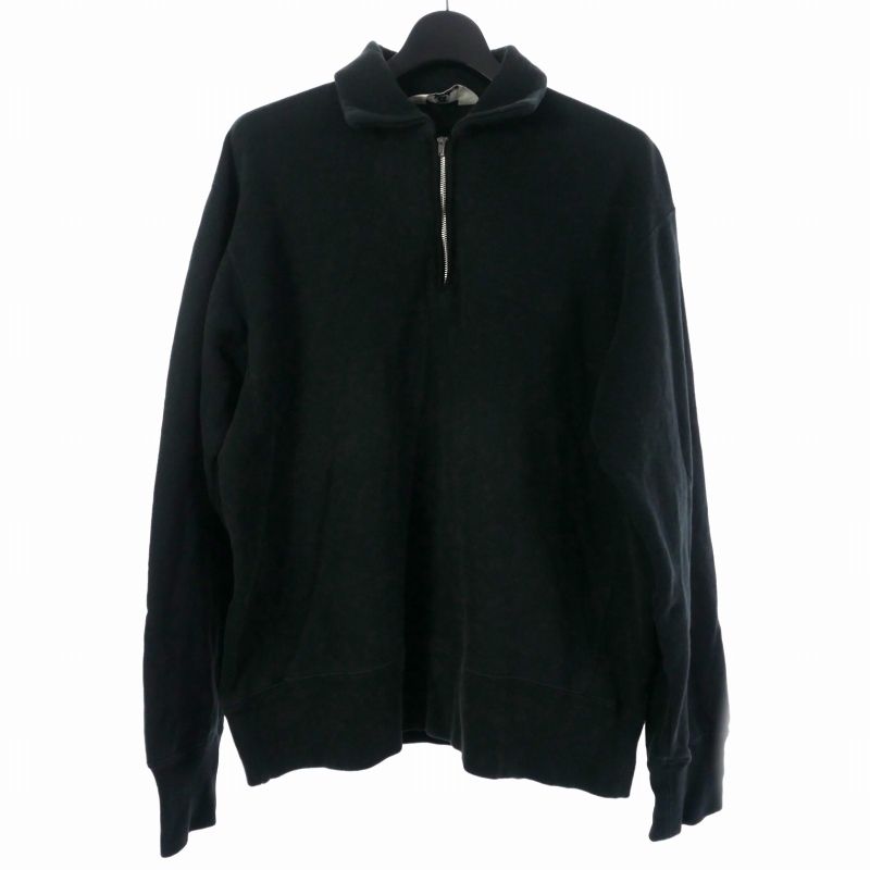 GOODENOUGH ハーフジップ スウェット M ハーフジップ スウェット グッドイナフ GOODENOUGH ハーフジップ トレーナー スウェット
