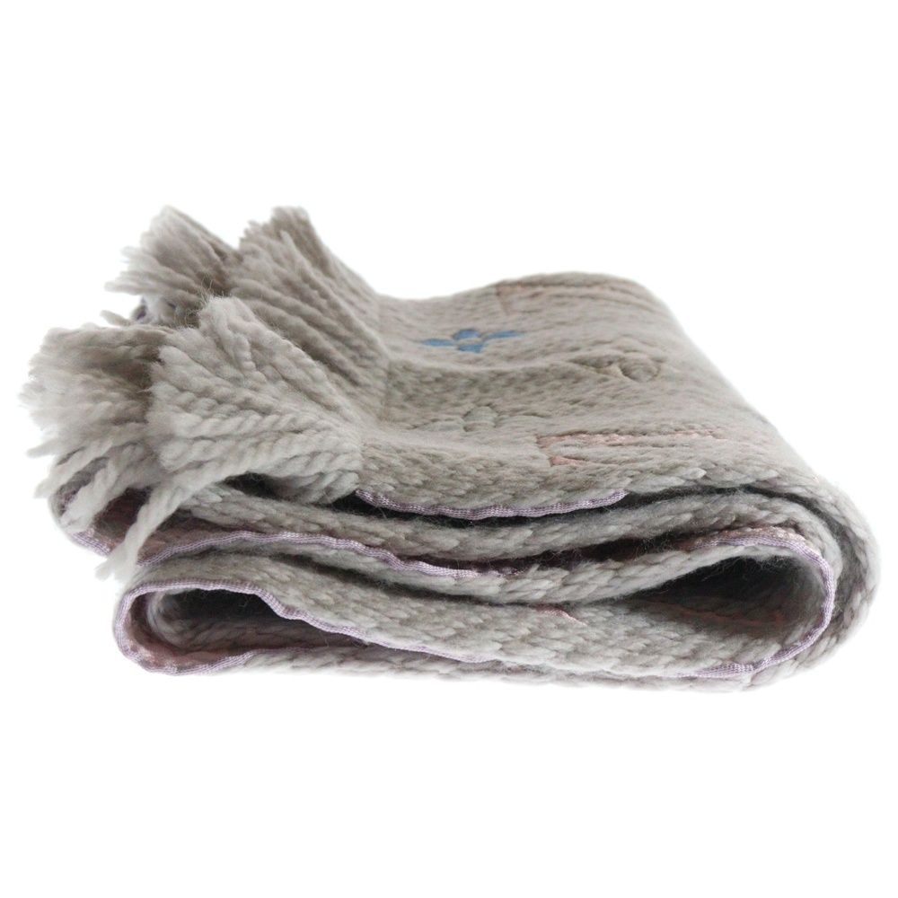 LOUIS VUITTON (ルイヴィトン) エシャルプ ロゴマニア レインボー