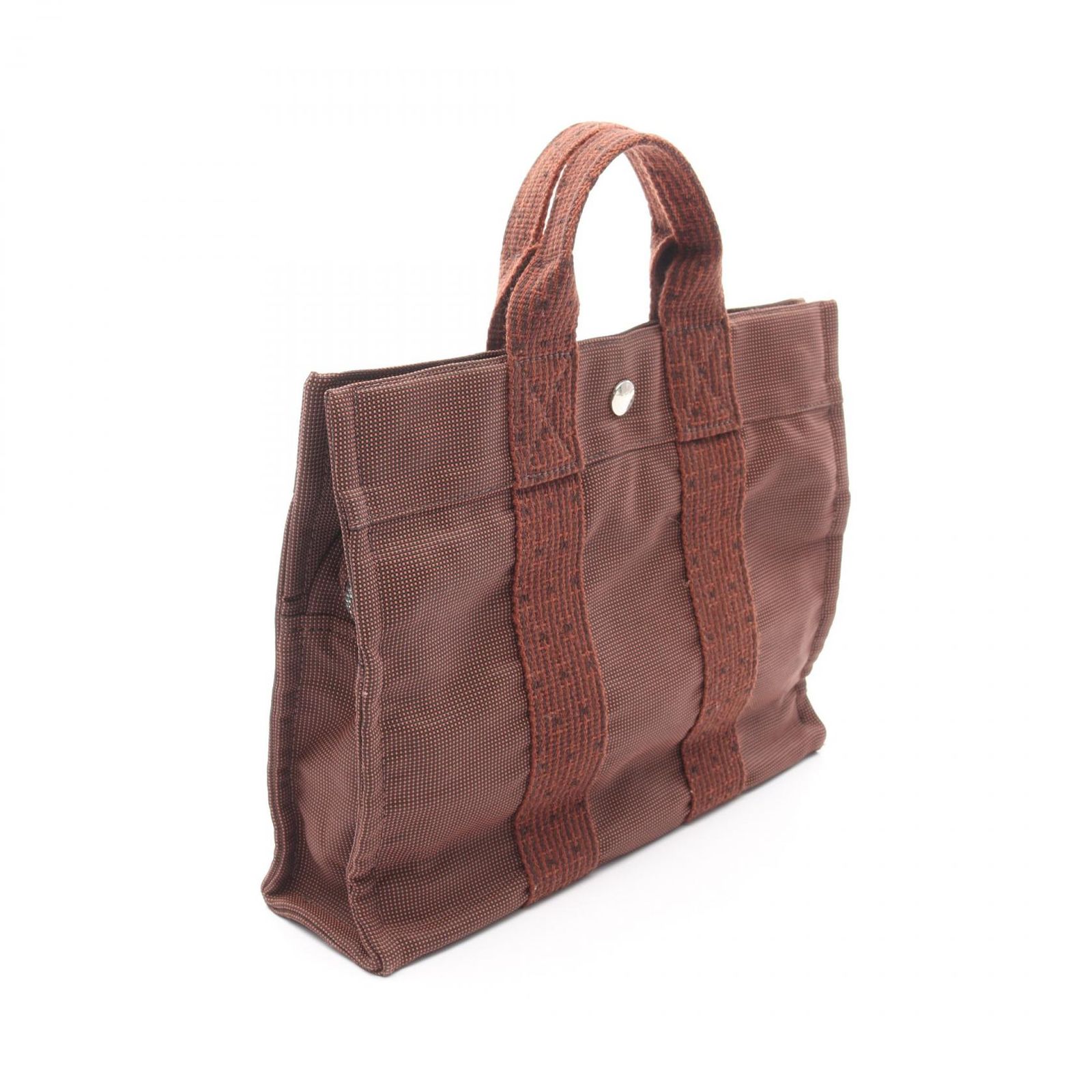 HERMES(エルメス) トートバッグ美品 エールライントートPM ブラウン 