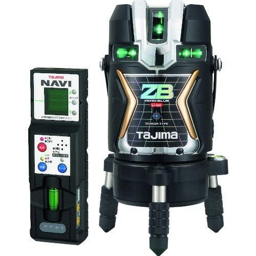 タジマレ-ザ-墨出器 NAVI ゼロブルーセンサー リチウム KJC フルライン 受光器付 ZEROBLSN-KJC 最上級グレード