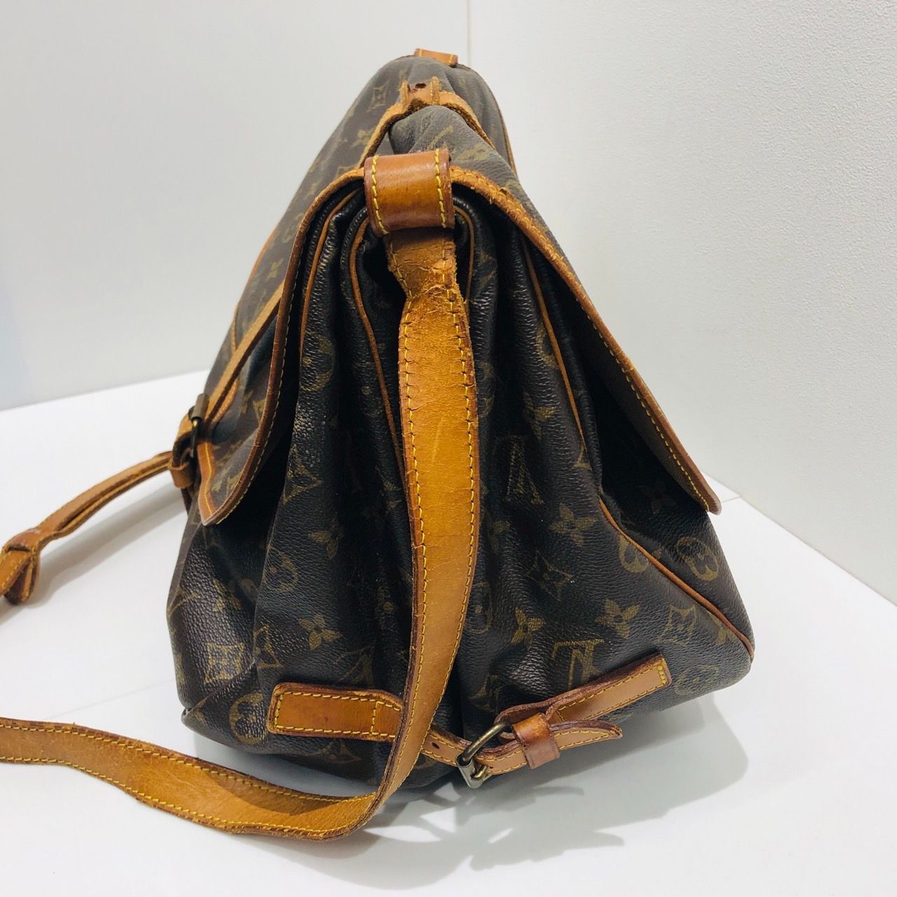 ☆ルイヴィトン LOUIS VUITTON ソミュール35 モノグラム M42254