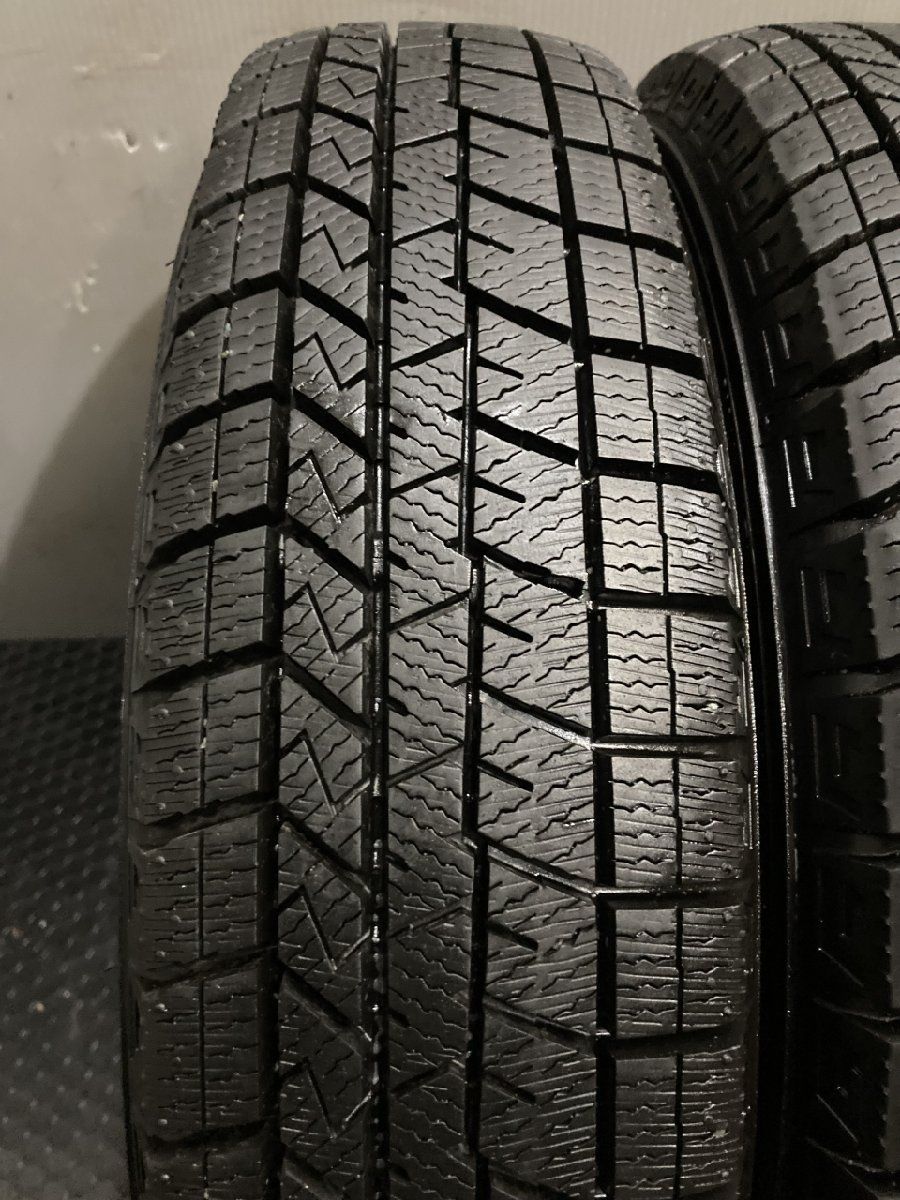 走行短め DUNLOP WINTER MAXX WM03 145/80R13 13インチ スタッドレス 4本 20年製 タント モコ スペーシア N-BOX等　(TF312)