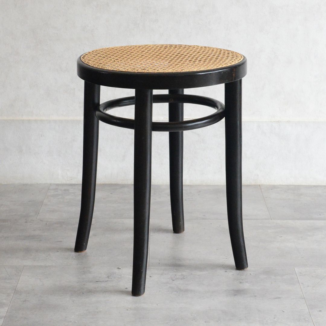 THONETトーネット ラタンスツール ヴィンテージ チェア 籐 曲木