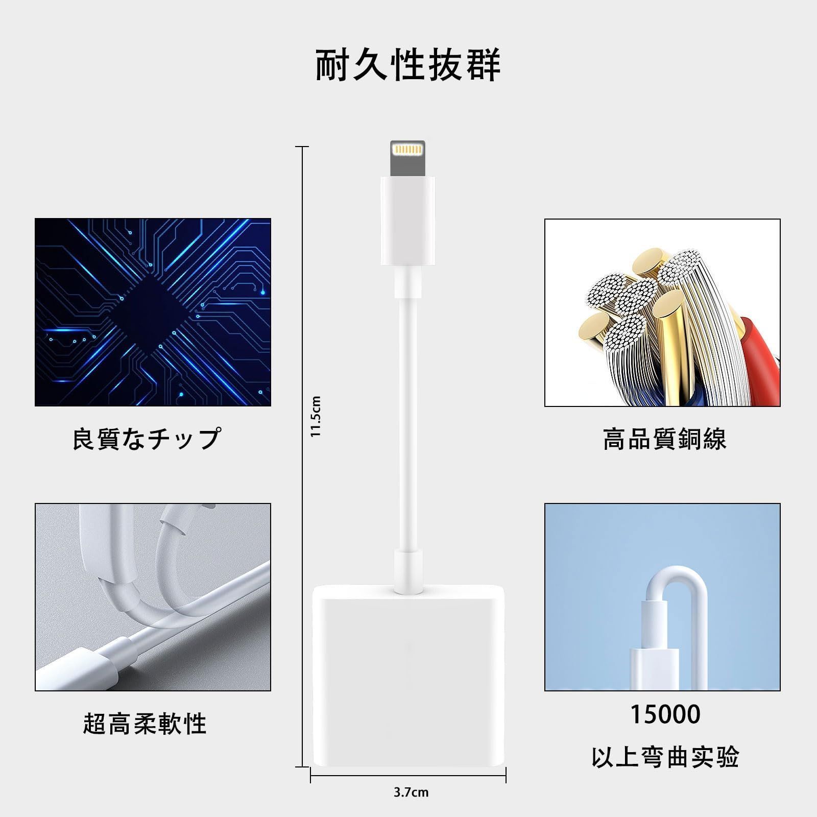 新着商品】設定不要 iPhone/iPadに適用 双方向高速データ転送 SDカード