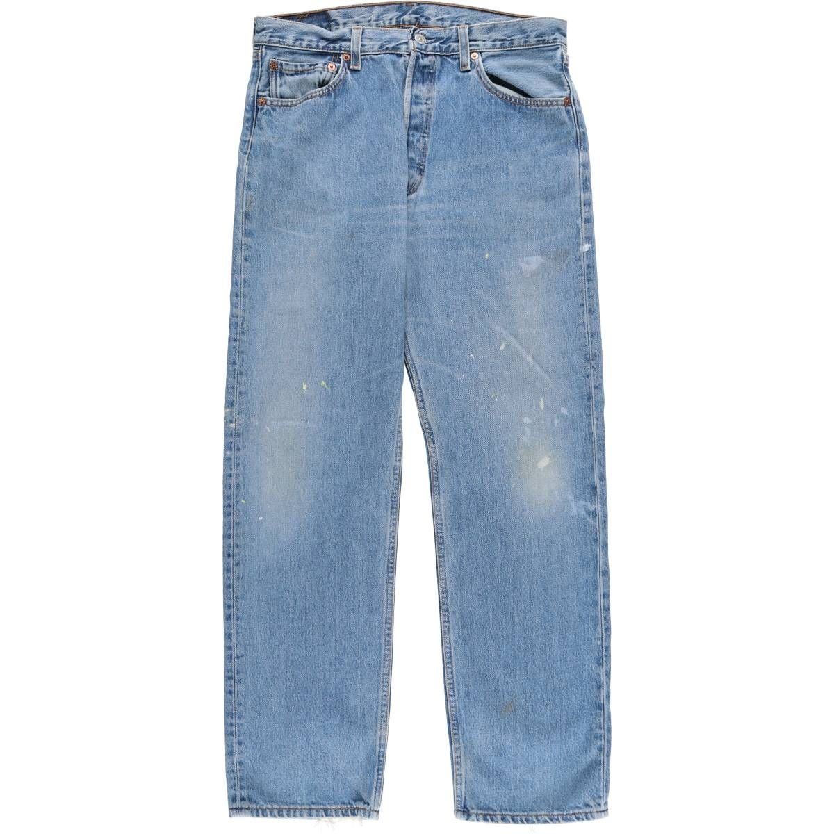 古着 00年代 リーバイス Levi s 501-0193 ストレートデニムパンツ メンズw33相当|evb010967