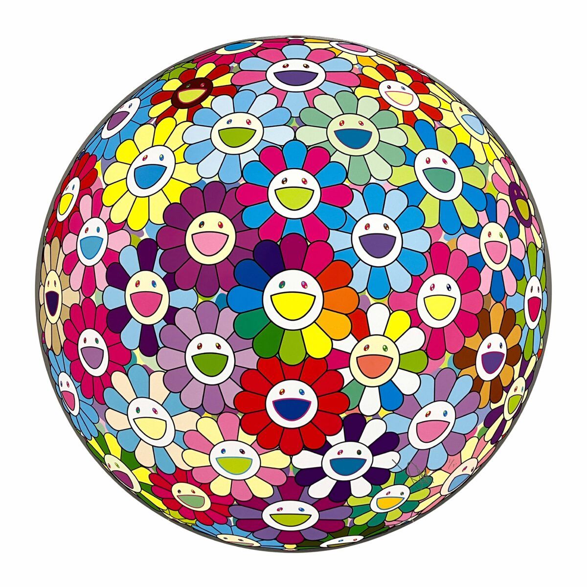 村上隆　ポスター　意識の中枢に突入　限定300枚 村上隆 ポスター 意識の中枢に突入 限定300枚 - メルカリ