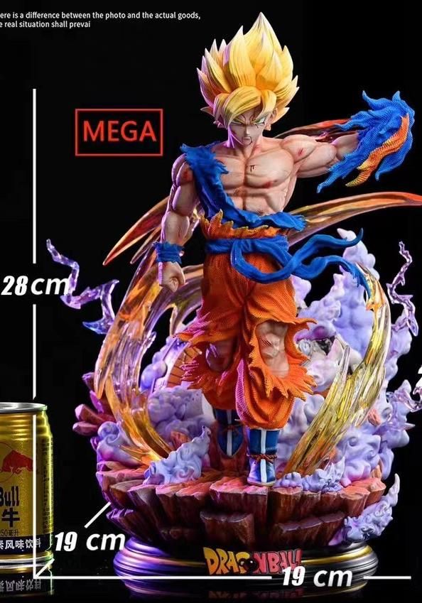 ドラゴンボール 超サイヤ人 孫悟空 ガレージキット フィギュア megaスケール ドラゴンボール 超サイヤ人 孫悟空 ガレージキット フィギュア