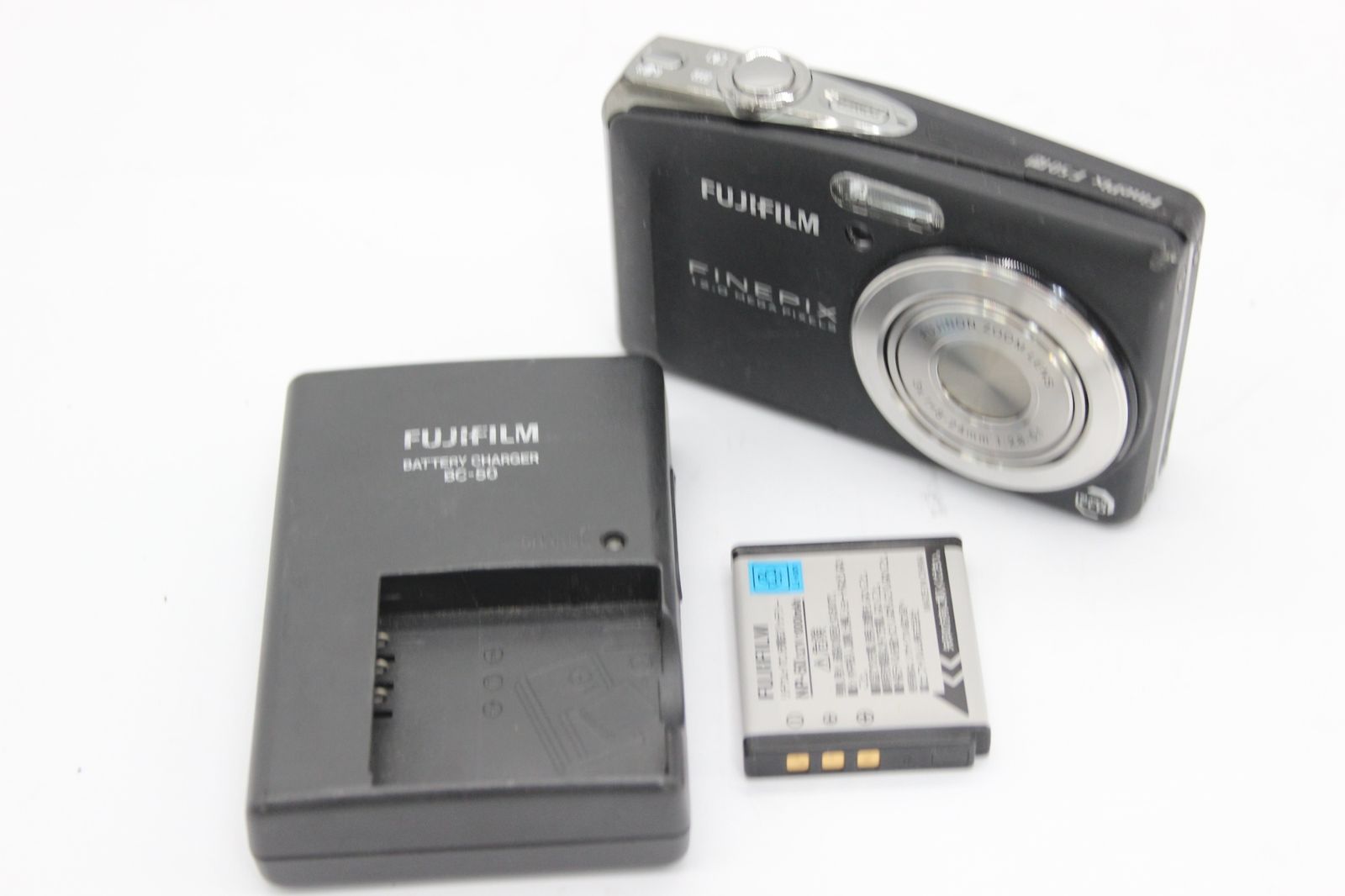 返品保証】 フジフィルム Fujifilm Finepix F50fd ブラック 3x 