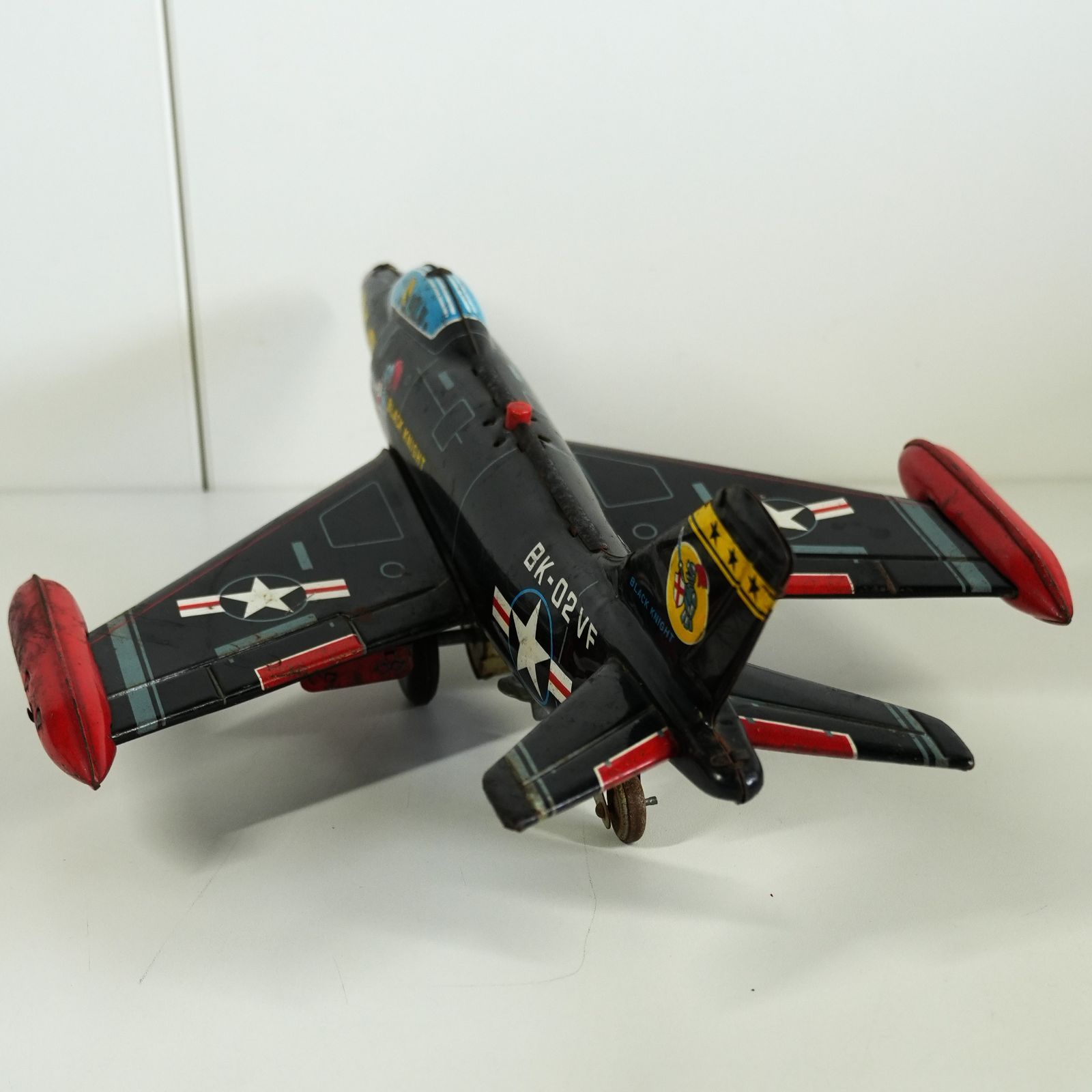 鑑定団米澤ビンテージゼンマイ式飛行機ブリキ/セルロイドヨネザワ製日本製