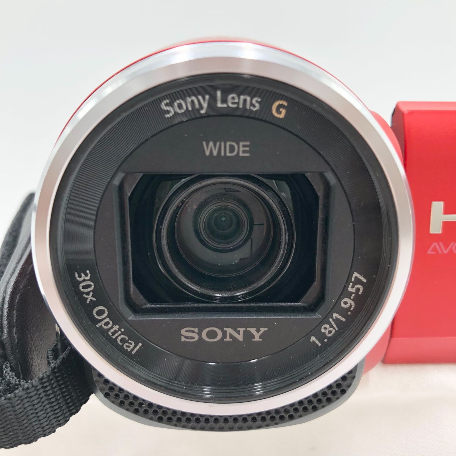 SONY ソニー ビデオカメラ Handycam HDR CX 680 光学30倍 内蔵メモリー64 GB レッド R