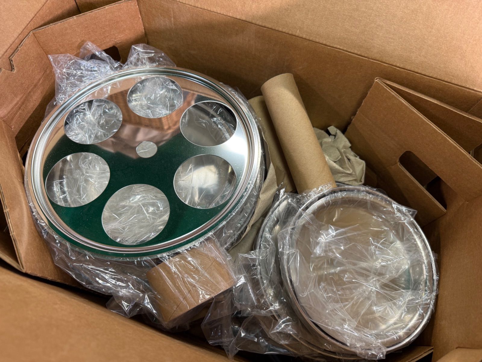 Amway 片手鍋 セット ステンレス製 両手＆片手鍋とスチーマーセット