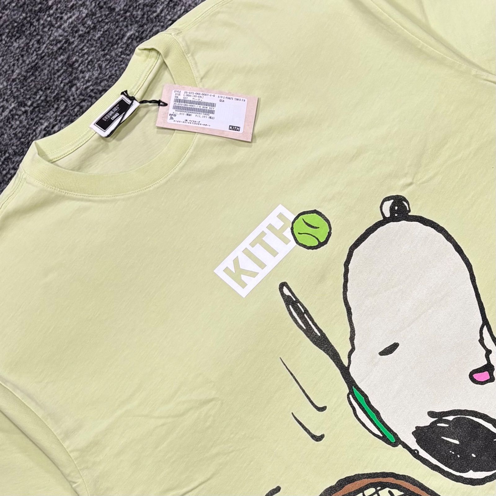 PEANUTS KITH ピーナッツ スヌーピー Tシャツ Sサイズ 入手困難】KITH x PEANUTS ☆コラボ Tシャツ スヌーピー (KITH