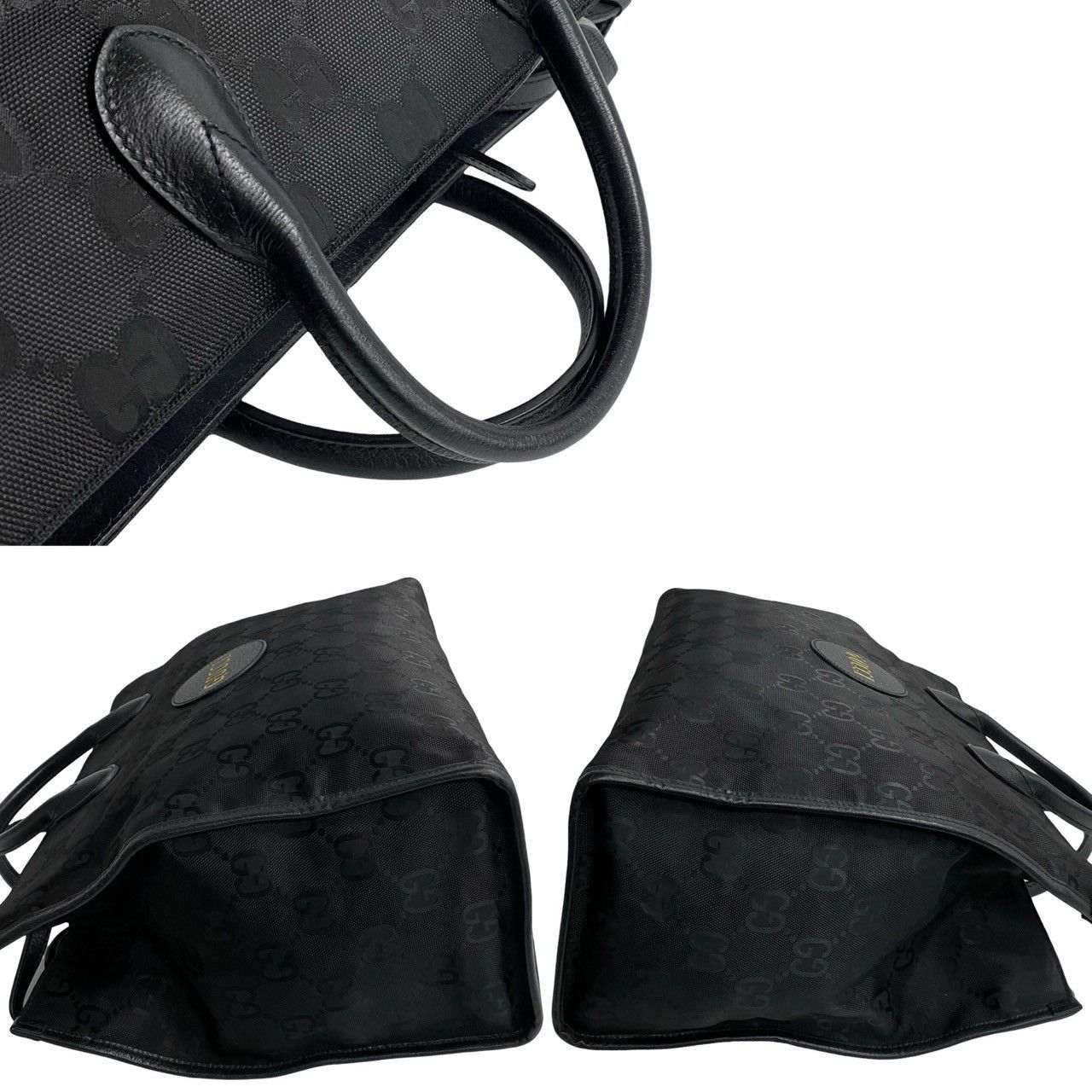 極 美品 GUCCI グッチ オフザグリッド GGモノグラム レザー キャンバス 
