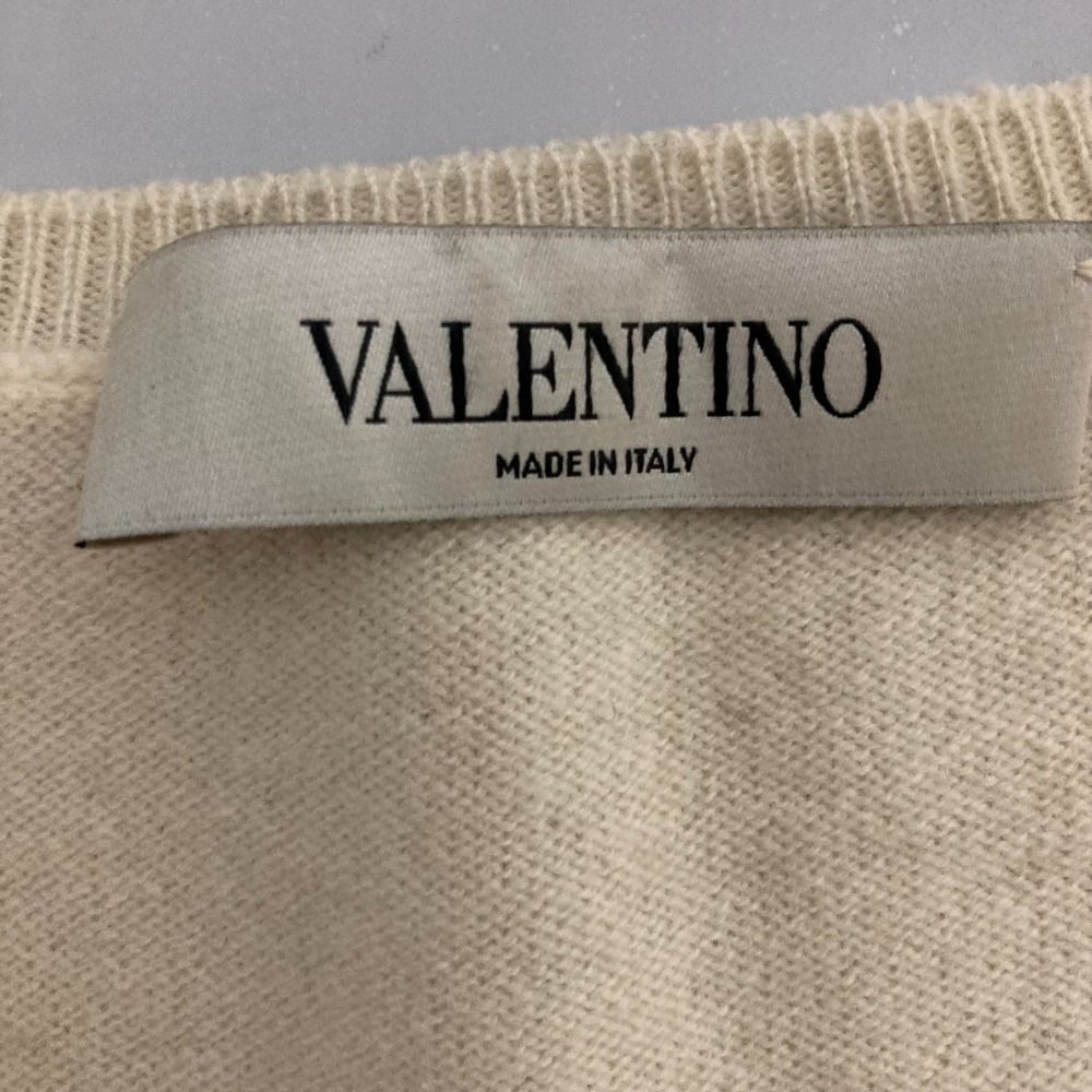 VALENTINO ヴァレンティノ　ビスチェ　レース　シルク　カシミヤ 美品 VALENTINO ヴァレンティノ シルク×カシミヤブレンド レース
