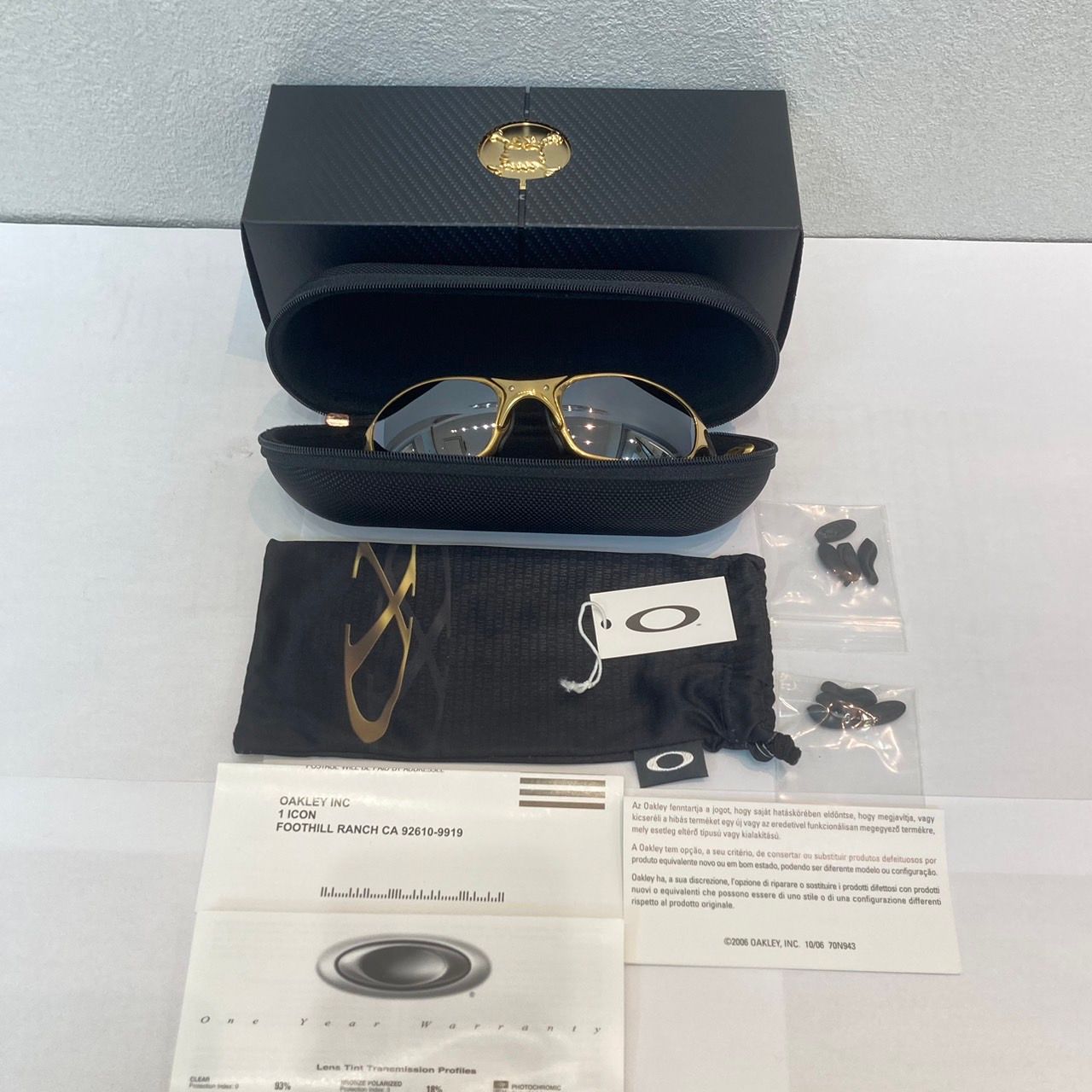 ◇ OAKLEY オークリー JULIET ジュリエット X-METAL 24K ◇ OAKLEY オークリー JULIET ジュリエット X-METAL 24K