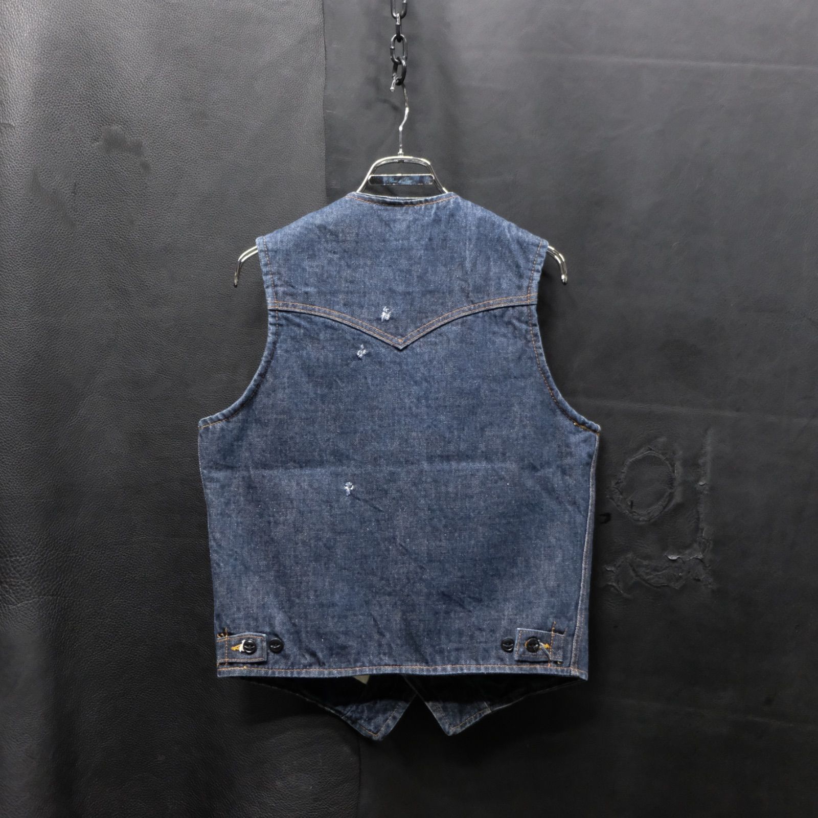 Lee リー 80'sヴィンテージ　Gジャンベスト　デニムベスト d572001e198ccb3c46662d99c6b657