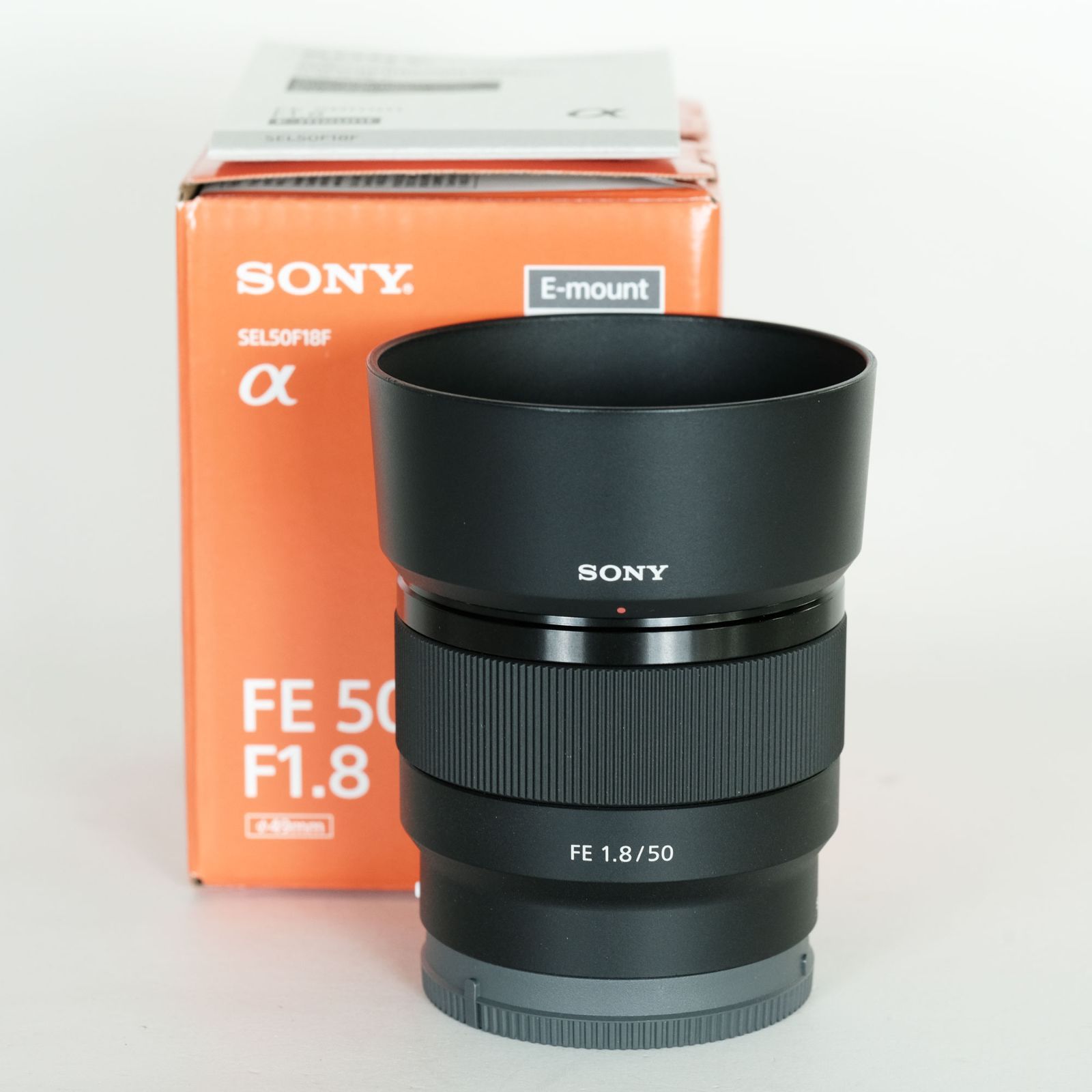 ☆美品【SONY】FE 50mm F1.8 SEL50F18F 単焦点 ソニー 美品